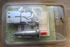 Onward Mfg push-button igniter kit snap on bracket fits most bar &H burners SO28
