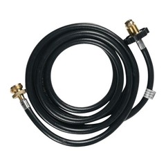 10Ft POL Fitting Propane Hose Compatible with Buddy Heater Connect 5-40LB Tank