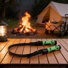 USB Powered Dual Head LED Reading Lamp Hanging Neck Bright Study Light