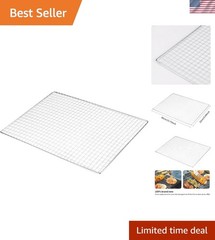 Versatile Stainless Steel BBQ Grill Net for Perfect Grilled Delicacies – 30x45cm