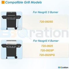 Upgrade Your Grill: Cast Iron Grates for Nexgrill 4 Burner Models 720-0925P
