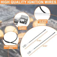 G511-0055-W1 Grill Igniter DHLG-5A for Charbroil Igniter Replacement