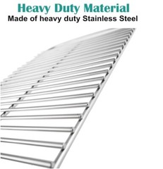 Stainless Steel Grill Grate for Weber Go-Anywhere Charcoal and Gas Grill,16″x10″