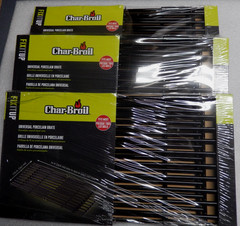 (3) Char-Broil Porcelain Adjustable Universal Grates 7.75″ W 14″-19.5″L 8645694