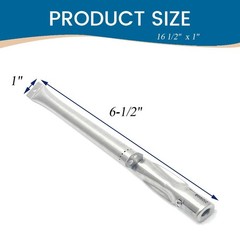 5 PCS SA241A 16.5 Inch Stainless Steel Burner Replacement Fits Charmglow