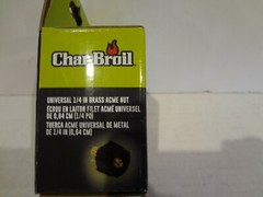 Char-Broil Universal 1/4 In. Brass Acme Nut Item # 5438384