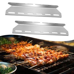 Stainless Steel Heat Plates Replacement for Grill Models 720 0335 and 720 0234