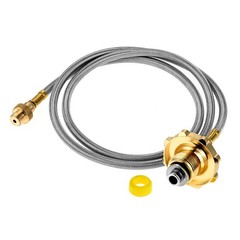 1x Camping Stove Liquefied Gas Connector Universal Male Connector Fill Hose Kit