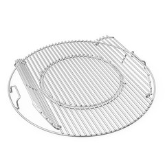 Double-Sided Hinged Cooking Grate for 22″ Charcoal Kettle Grills – BBQ Replaceme
