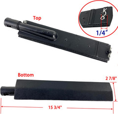 Parts DB103 (4-Pack) 15 3/4 Inch Cast Iron Burner Replacement for BBQ Barbeques
