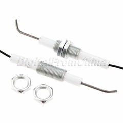 2Pcs Push Button Spark Ignition Set Generator Piezo Gas Pilot Ignitor Thread M10