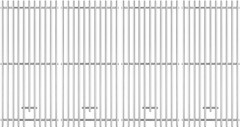 32″ STAINLESS STEEL Replacement Grill Grates RJC32A RJC008P RJC32AL FOR RCS