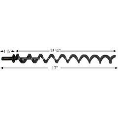 Traeger Auger Screw (17″): KIT0022-AMP