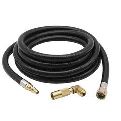 Flame King Propane 12Ft Rv Quick Connect Hose Adapter For 17 Or 22 Blackstone