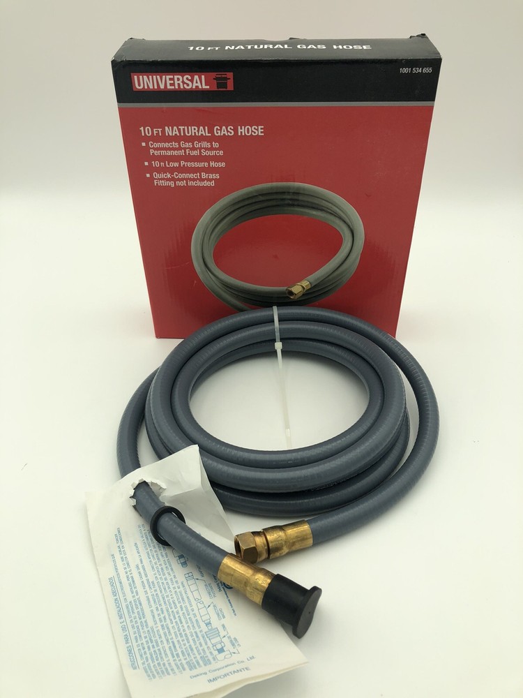 Universal 10 ft. Natural Gas Hose ——336—— New In Open Box