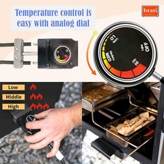 1500W Heating Element Kit Replacement for 30″ Electric Smokers, Fits Masterbuilt