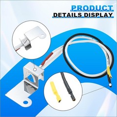 60092 Grill Push Button Igniter Kit Replacement for Weber Q300 Q3000 Gas Grill