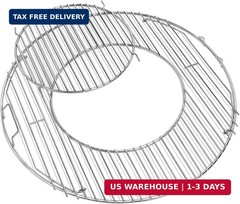 Leship Grate Replacement for Weber 8835 22 inch Charcoal Grills Kettle Performer