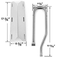 Stainless Burner & Heat Plate,Jenn Air 720-0337,720 0337,NGCHP2,115-8500-0, kit