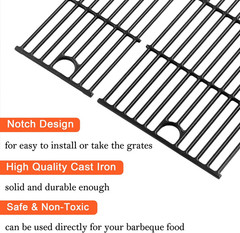 17″ Grill Grates for Charbroil Performance 4 Burner 463352521 463354021 46336552