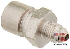 #3 Male – 7/16-24 Female Inverted Flare Fitting