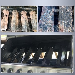 Adjustable Universal Grill Heat Plates & Shields – Burner Covers, Heat Deflector