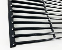 Grill Grates BBQ Grate Grid 19×25″ 2pcs Porcelain Coated Cast Iron Replacement