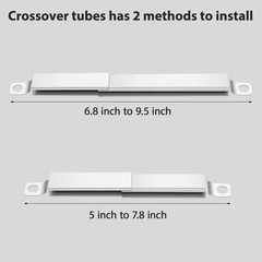 304 Stainless Steel Carryover Tubes 4 Pack for Charbroil Nexgrill Kenmore gas…