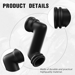 Black Breather Tube Set 3Pcs Replacement For 280100 692253 Hardware Tubing