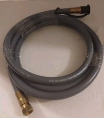 Propane Gas Connector 10ft. Natural HoseWith Quick Connect-Discont WP1/2 PSI 3/8