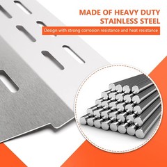 Stainless Steel Heat Deflectors for Weber Genesis E/S-310, E/S-330 2011-2016
