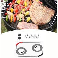 Meat Probes BBQ Thermometer Grill Monitoring Food-grade Stainless Steel