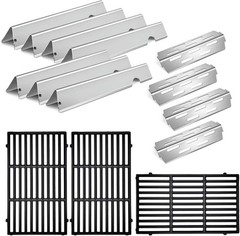 Parts Cast Iron Grill Grates for Weber Genesis II E-410 S-410 E-435 S-435 Stain