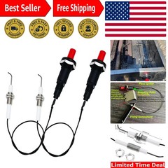 11.8” Universal LP Propane Natural Gas Push Button Igniter Kit – 2PCS Set