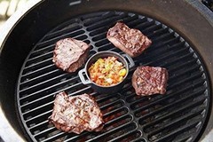 18 3/16 Inch Porcelain Coated Grill Grate Non-Stick 18 3/16″ Cast Iron Grate