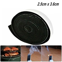BBQ Gasket Tape BBQ Smoke Seal Strip Grill Tape High Temp Grill Seal Self