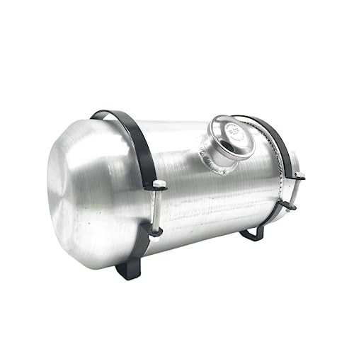 JSD AUTO PARTS 3.25 Gallons Aluminum Gas Tank/Fuel Tank Center Fill 8 x16 inch