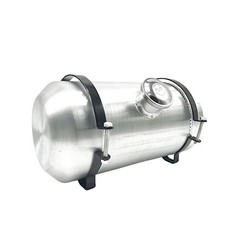 JSD AUTO PARTS 3.25 Gallons Aluminum Gas Tank/Fuel Tank Center Fill 8 x16 inch