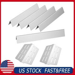 17.5″ Flavorizer Bars Set Grill Replacement Parts For Weber Genesis 300 Series