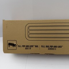 Traeger Woodridge Grill Engine Controller Pop-And-Lock Rail Backsplash Kit Black