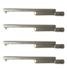 Heavy Duty Cast Stainless Steel BBQ Grill Burner 4 Pack for Bull, Parts for Cal
