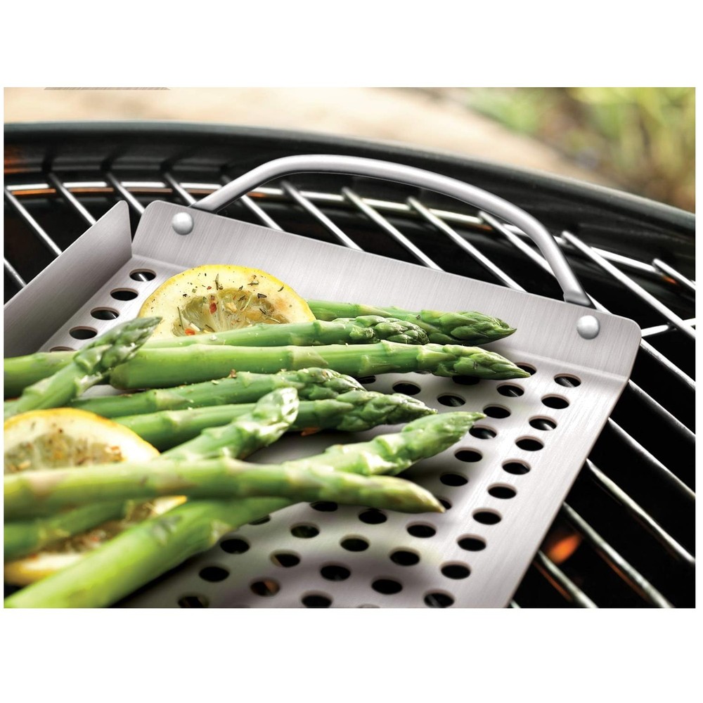Stainless Steel Grill Topper Set – 11″x7″ & 11″x17″
