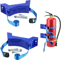 4 Pack Cylinder Wall Mount Bracket 4-12in Tank Holder Strap for Gas Bottles Labs