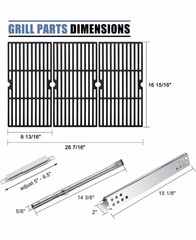 Grill Replacement Parts for Charbroil 463344015 Advantage 4 Burner Grill