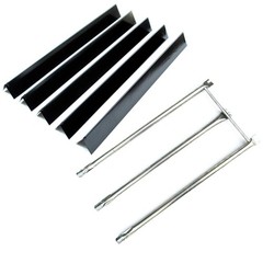 7537 Flavorizer Bars 7508 Burner Tube Replacement Parts for Weber Genesis Spirit