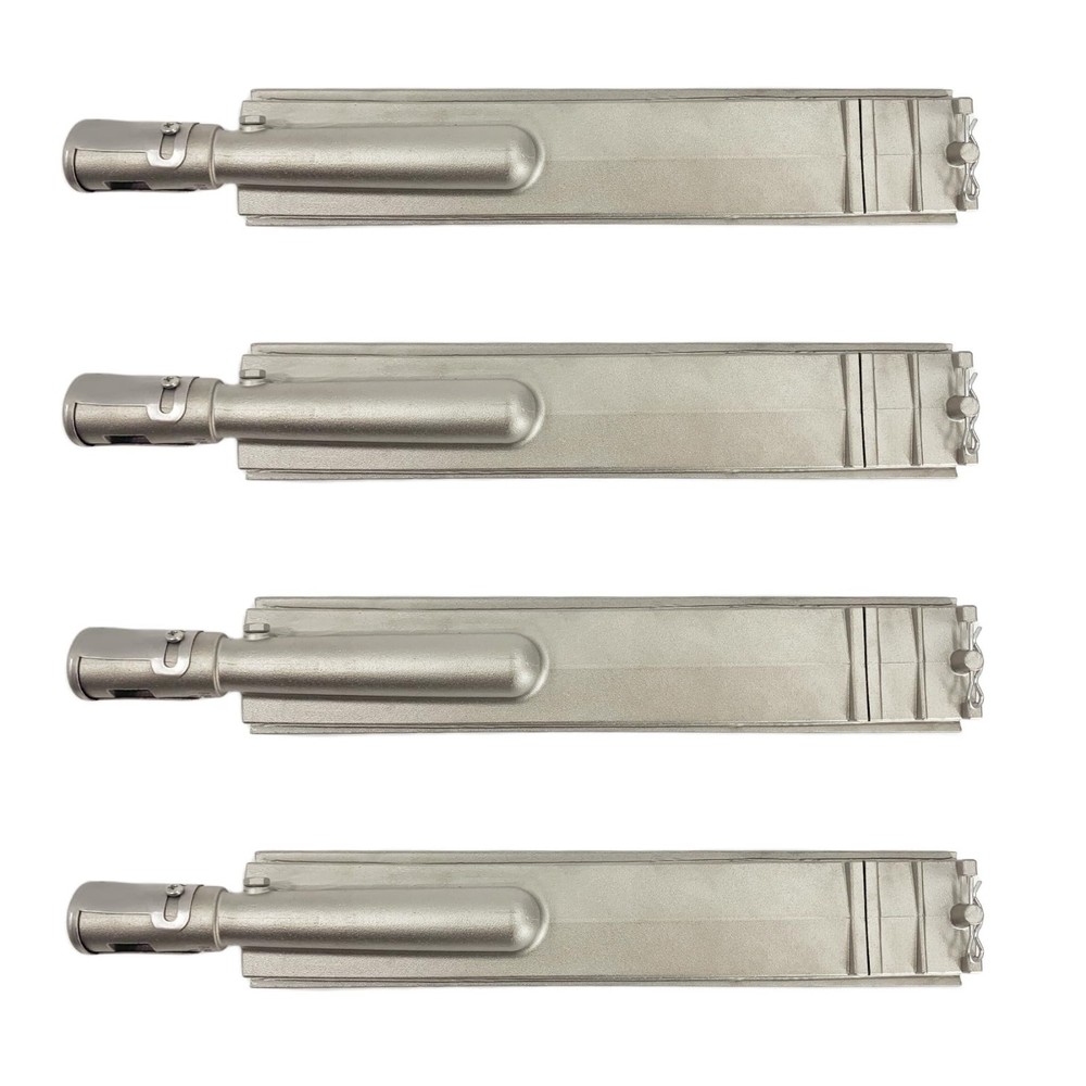 4-Set Heavy Duty Cast Stainless Steel Grill Burners for Bull, Grill Replacement