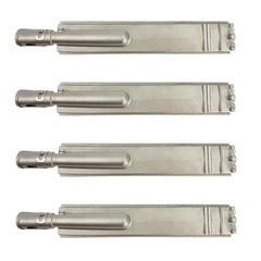 4-Set Heavy Duty Cast Stainless Steel Grill Burners for Bull, Grill Replacement