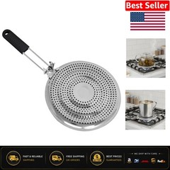 Universal Heat Diffuser Plate with Folding Handle – Perfect for Simmering