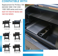 Stainless Steel Grill Heat Baffle Diffuser Replacement for Pit Boss 700 820 850