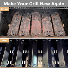 Grill Heat Plates Replacement Parts for Nexgrill, Porcelain Steel Heat Tents